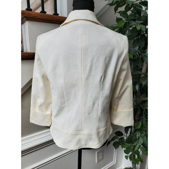 Signature Women's Cotton/Polyester Collared Coat - Picture 6 of 10